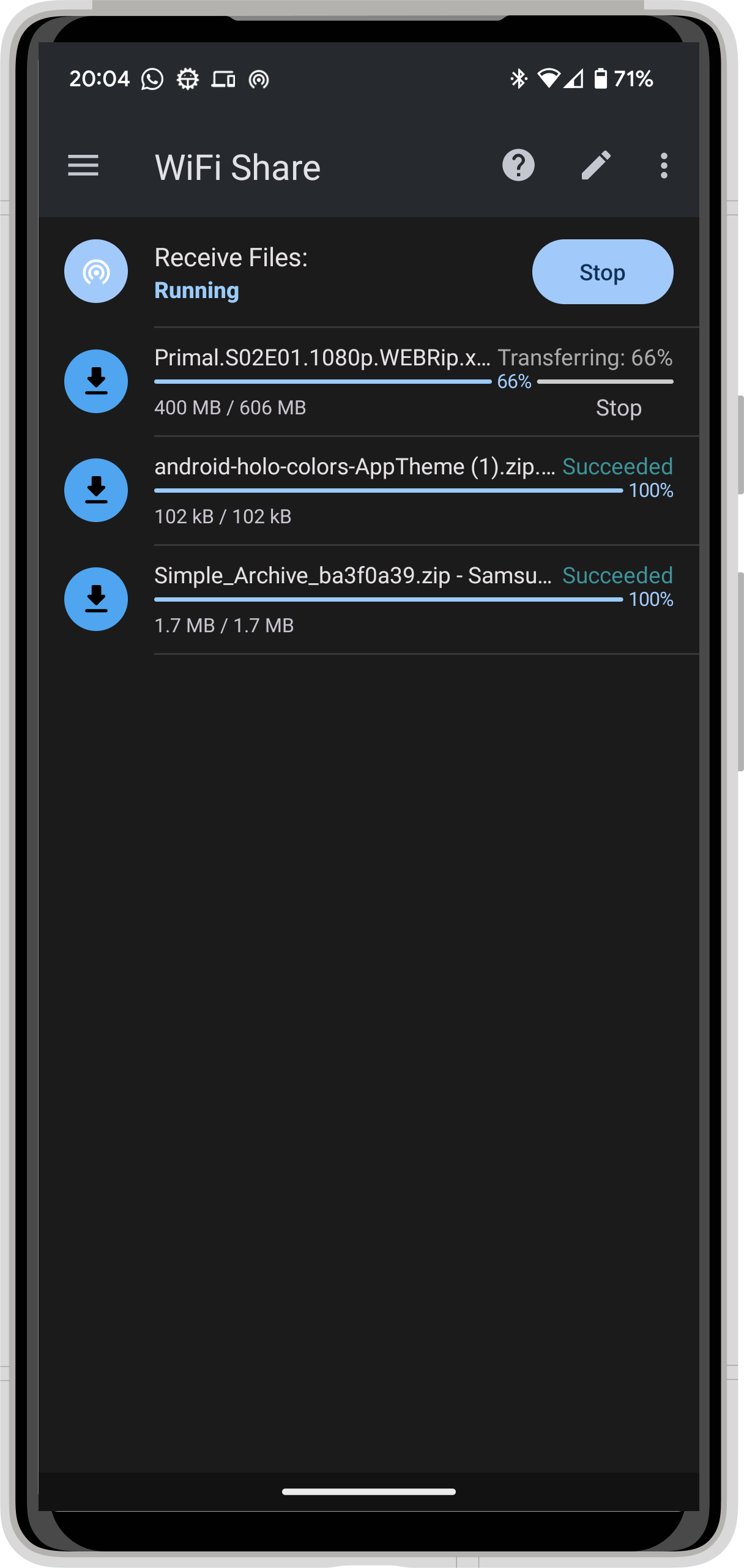 App feature screen 1